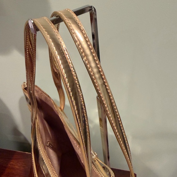 Kate Spade Gold Polka Dot Tote Bag - Picture 3 of 12